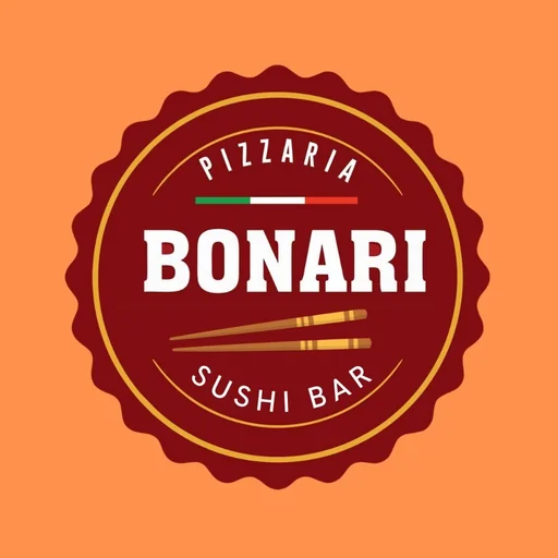 Logo Bonari Pizzaria e Sushi Bar
