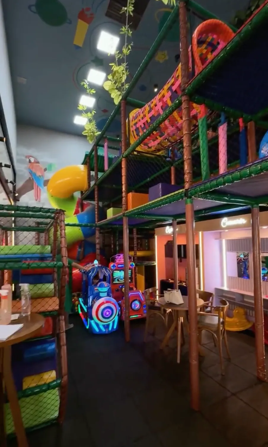 Espaço kids do Casa Portella - Cozinha e Bar