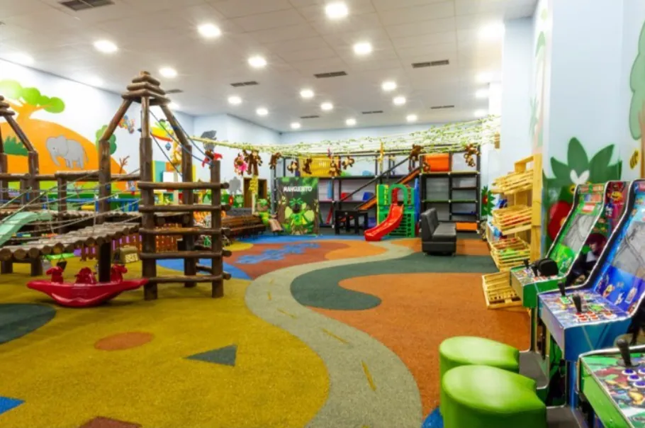 Espaço kids do Cervejaria Mangueiras