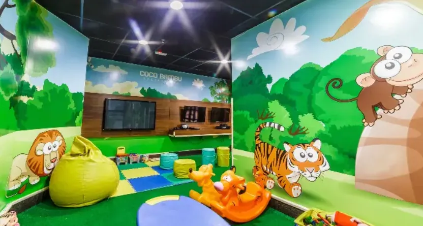 Espaço kids do Coco Bambu (Flamboyant)