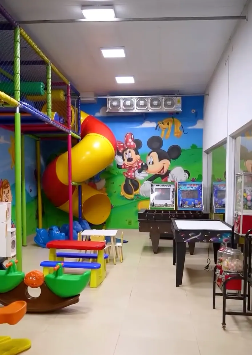 Espaço kids do Fogo e Picanha