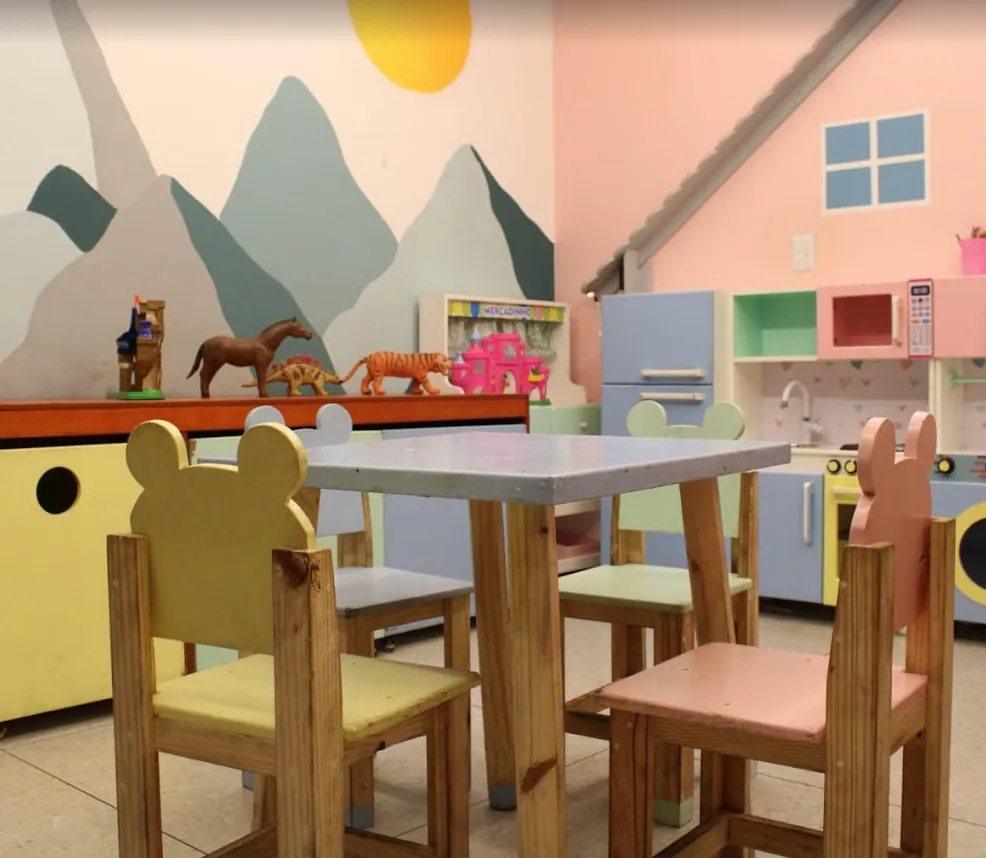 Espaço kids do La Toka Espetaria e Cozinha