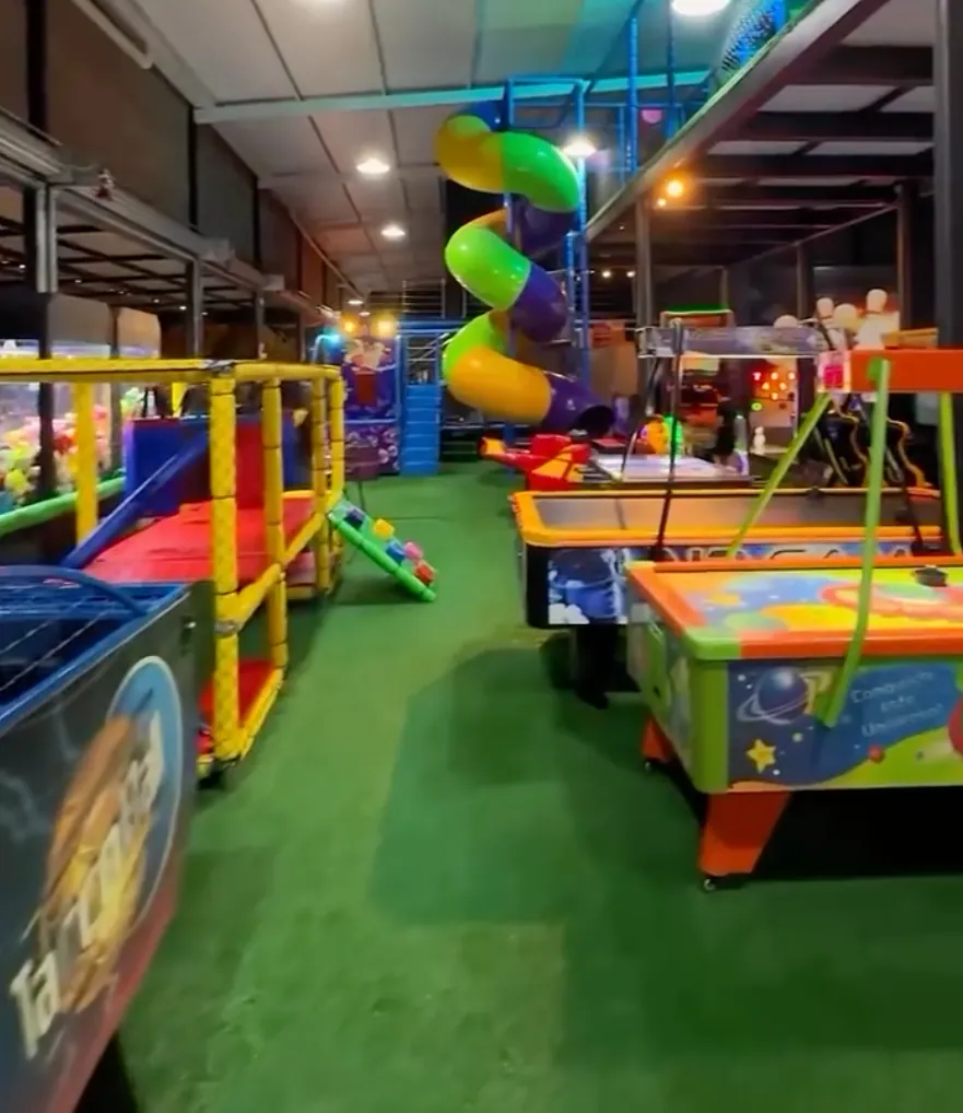 Espaço kids do Pizza Gyn