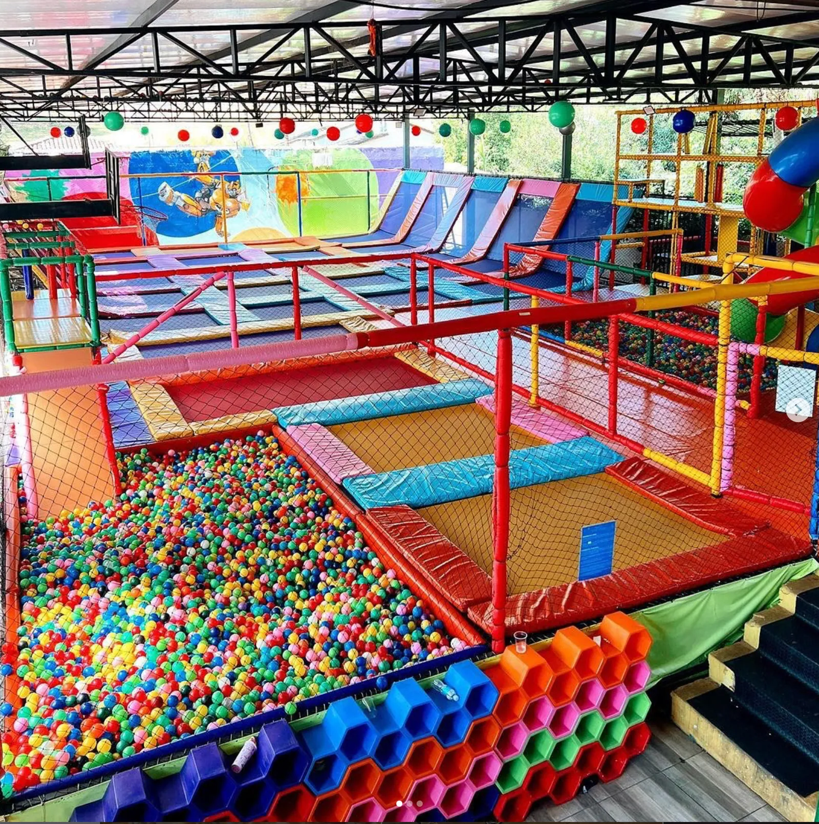 Espaço kids do Rafa’s Food Park (Goiânia)