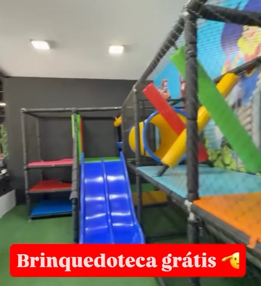 Espaço kids do O Raffa BBQ (Parque Amazônia)