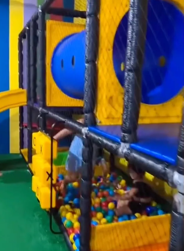 Espaço kids do Skinão Grill