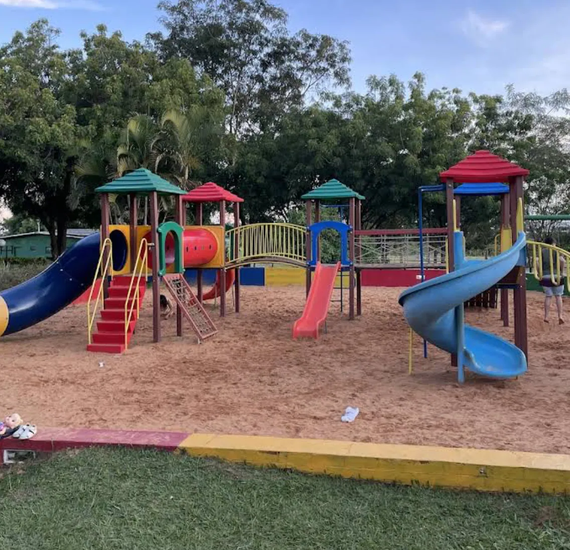 Espaço kids do Alpinus Choperia e Galeteria