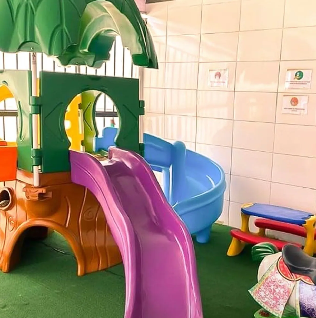 Espaço kids do Armazém do Juca