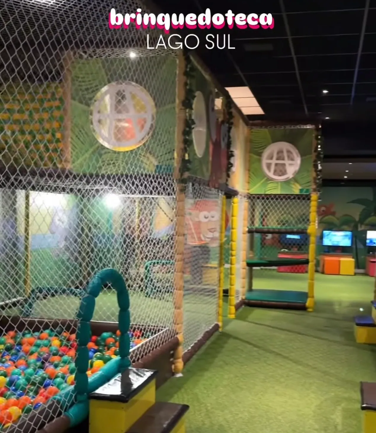 Espaço kids do Coco Bambu (Lago Sul)