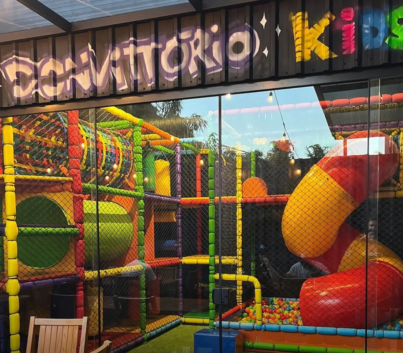 Espaço kids do DonVittório Prime (Jardim Botânico)