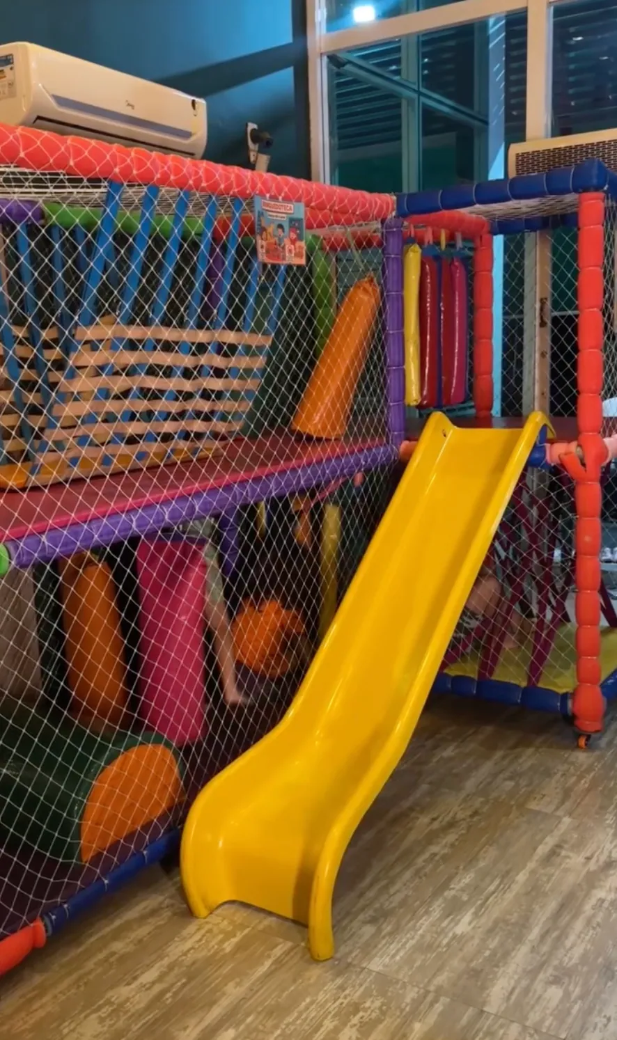Espaço kids do Filomena Burger