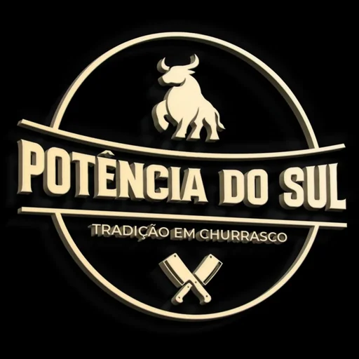 Logo Potência do Sul Churrascaria