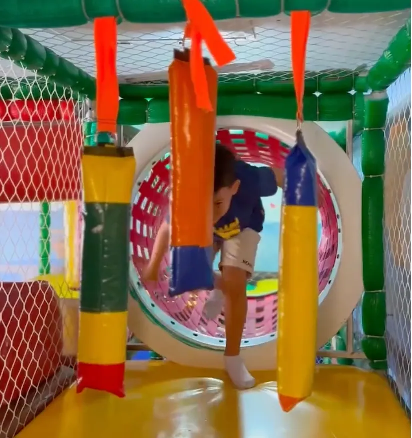 Espaço kids do Quintal da Tia Sandra