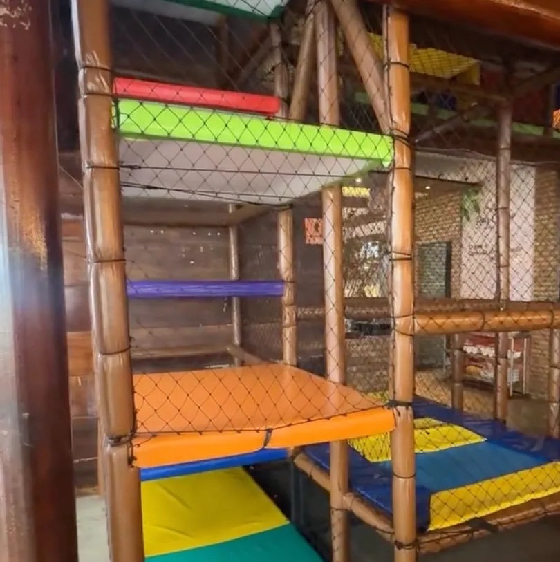 Espaço kids do Raiz Caipira
