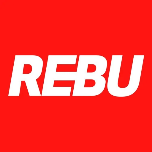 Logo REBU - Fogo e Fumaça