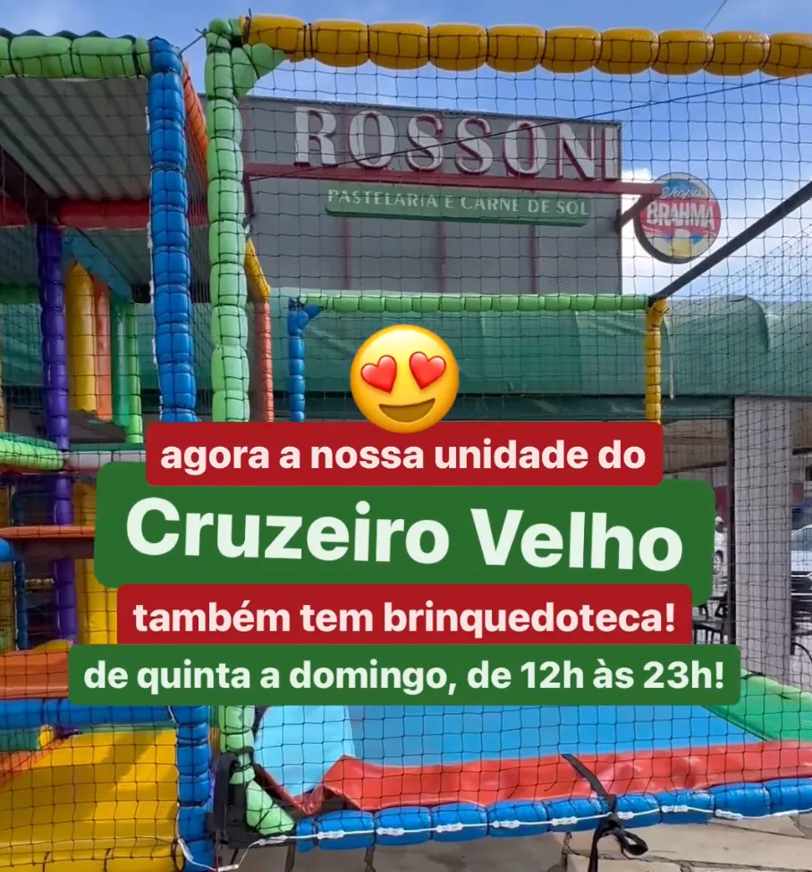 Espaço kids do Rossoni Pastelaria e Carne de Sol (Cruzeiro Velho)