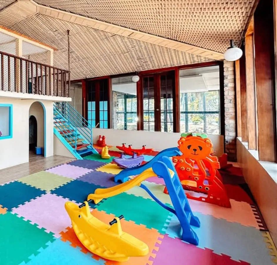 Espaço kids do Steak Bull