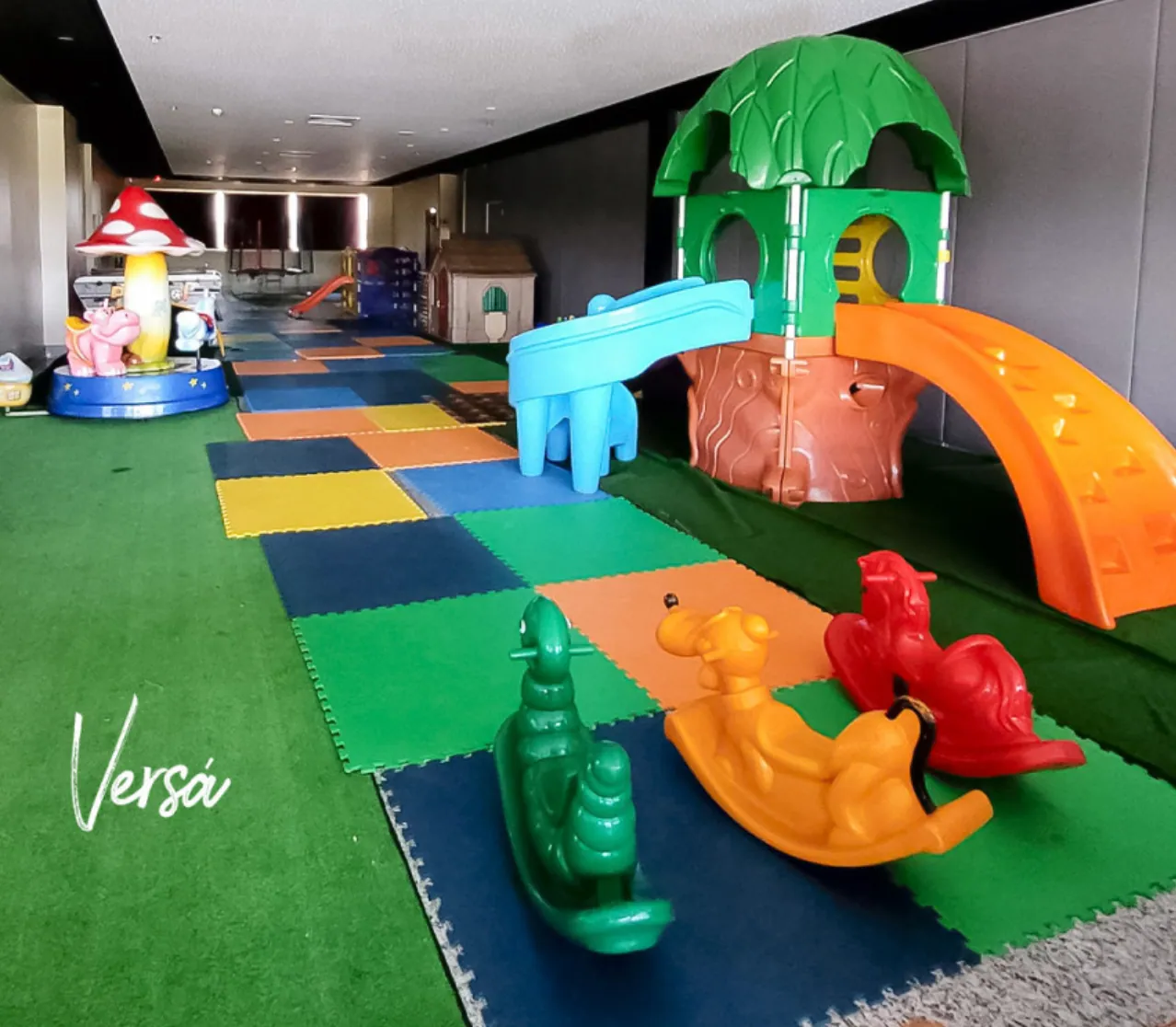 Espaço kids do Versá Restaurante e Eventos
